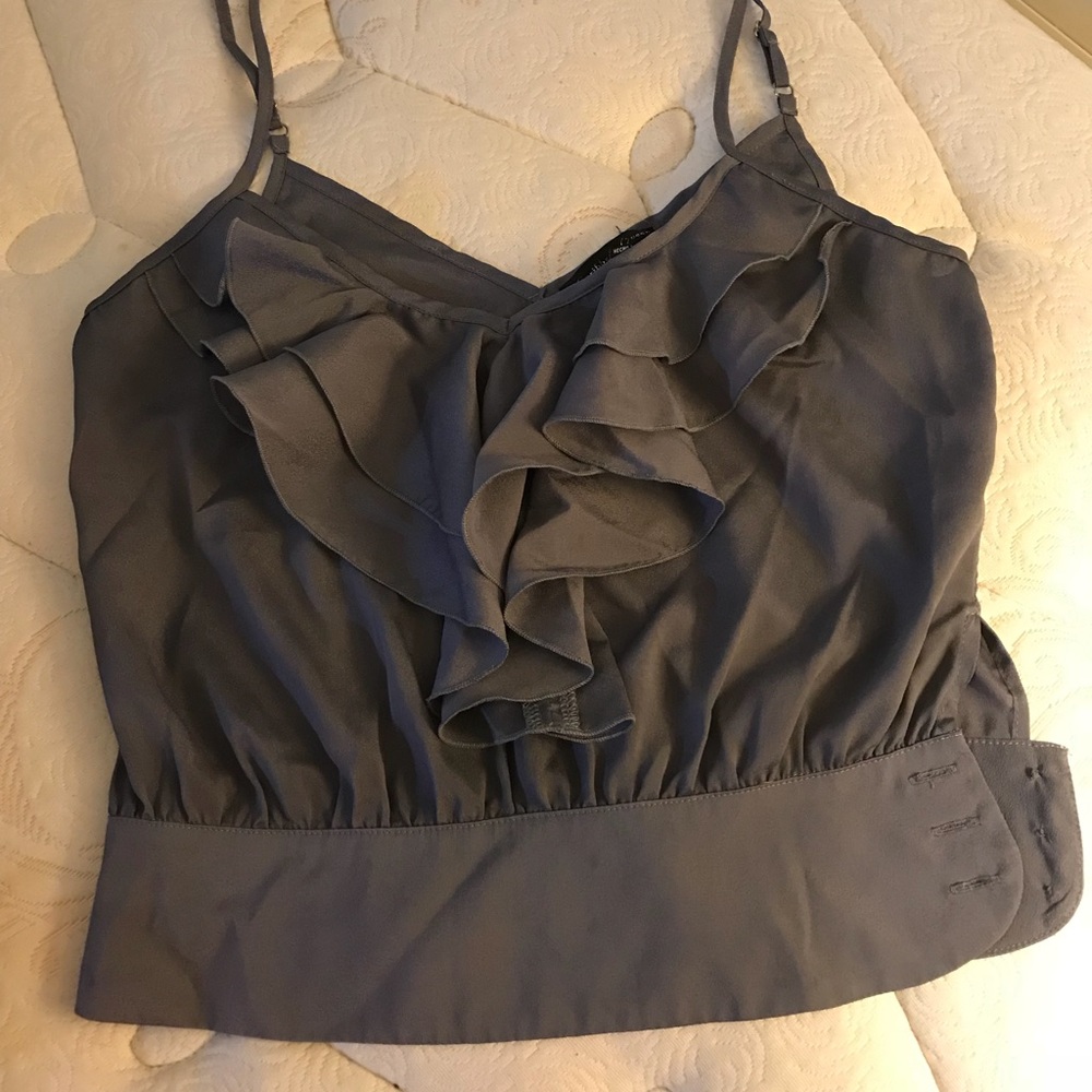 Ruffle crop top